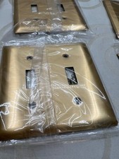 Legrand Ottone Lucido 2 Velocità Interruttore a Levetta Coperchio Piastra Parete Interruttore Piastra