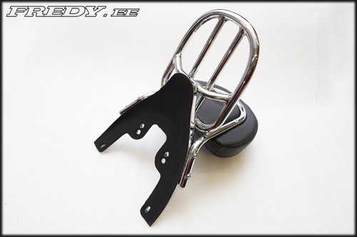 2006 Harley-Davidson VRSCSE2 Screamin Eagle CVO V-Rod Used Chrome Backrest set - Picture 11 of 11