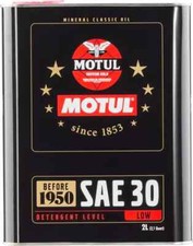 MOTUL CLASSIC SAE 30 TANICA 2LT OLIO MOTORE MOTORI D'EPOCA  1950 DIESEL BENZINA