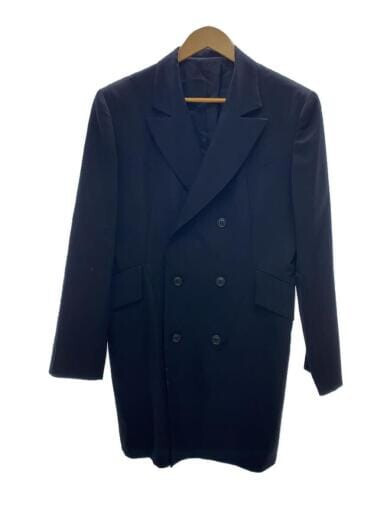 YOHJI YAMAMOTO Y'S CHESTER COAT WOMEN COLOR BLACK MATERIAL YOHJI YAMAMOTO Y'S CHESTER COAT WOMEN COLOR BLACK MATERIAL