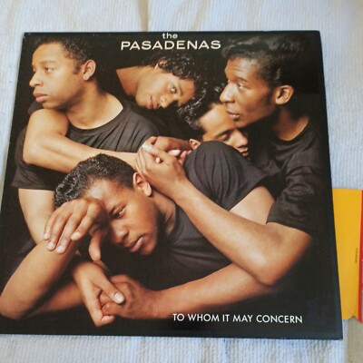 The Pasadenas To Whom It May Concern 462877 1 Vinyl Record Lp