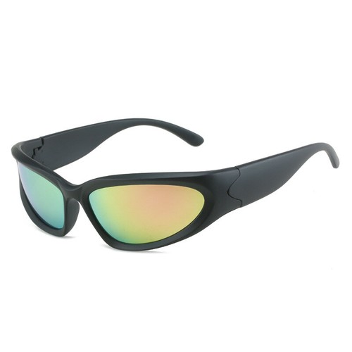 Fashion Wrap Around Sunglasses for Men Women Cool Glasses Wrap Sports Sun Shades - Picture 19 of 31