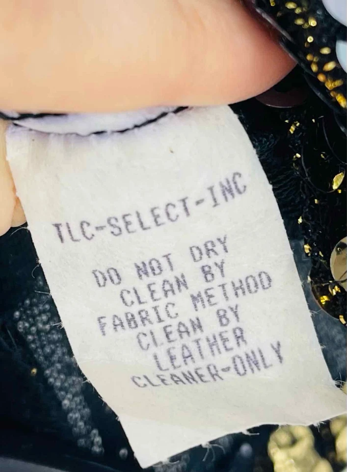 Chaqueta de Colección Silver Mesa Talla M Bk/Gold/Slv Lentejuelas Estrás Foto 4 de 4