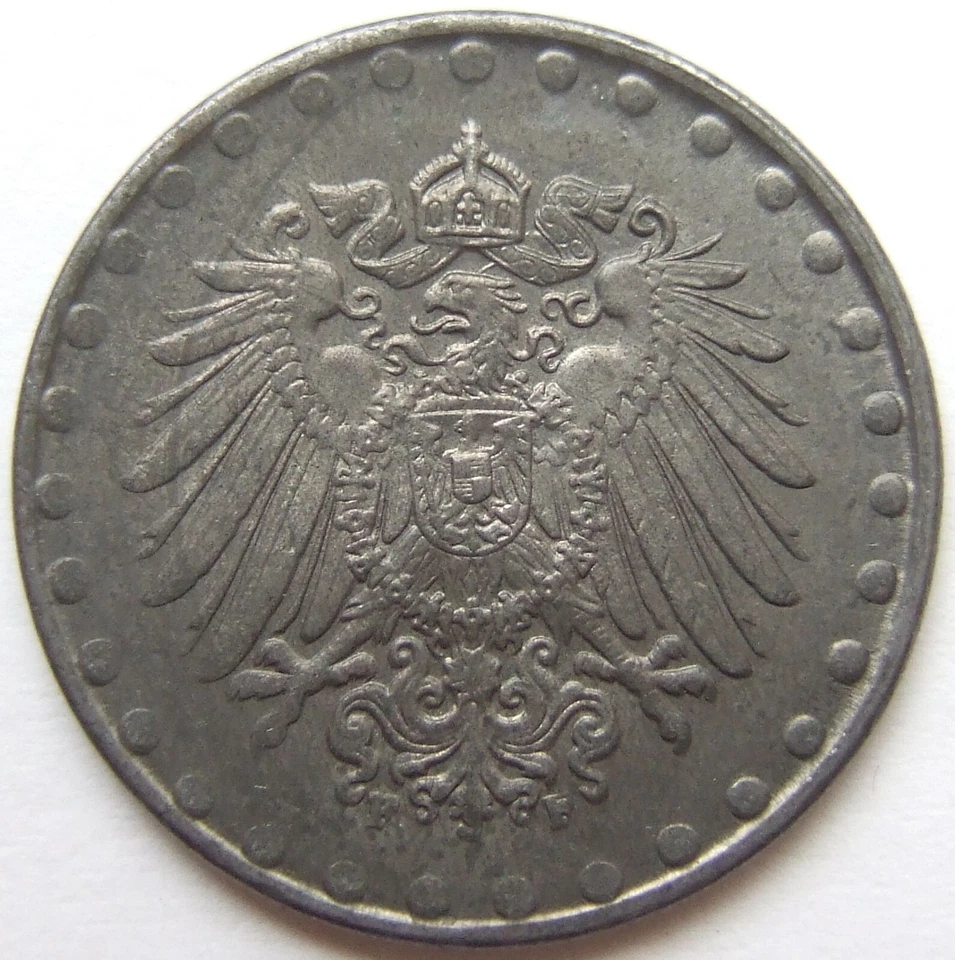Replacement Coin German Empire 10 Pfennig 1922 F In Uncirculated - Image 2 of 2