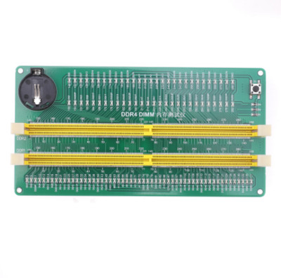 DDR4 Desktop Computer RAM Memory Slot Diagnostic Analyzer Tester Card with LED