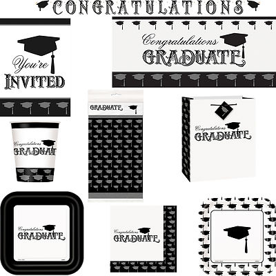 Graduation Congratulations Graduate Celebration Party Tableware And Decorations