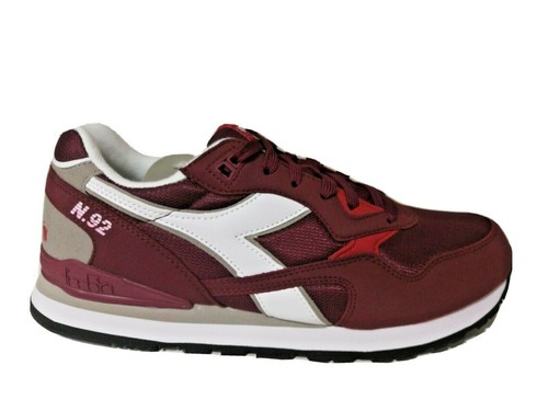 Scarpe da uomo Diadora N92 bordeaux c9558 sneakers sportivo calzature shoes  | eBay