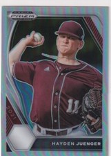 2021 Prizms Silver RC Hayden Juenger Prizm Rookie Draft FR1207
