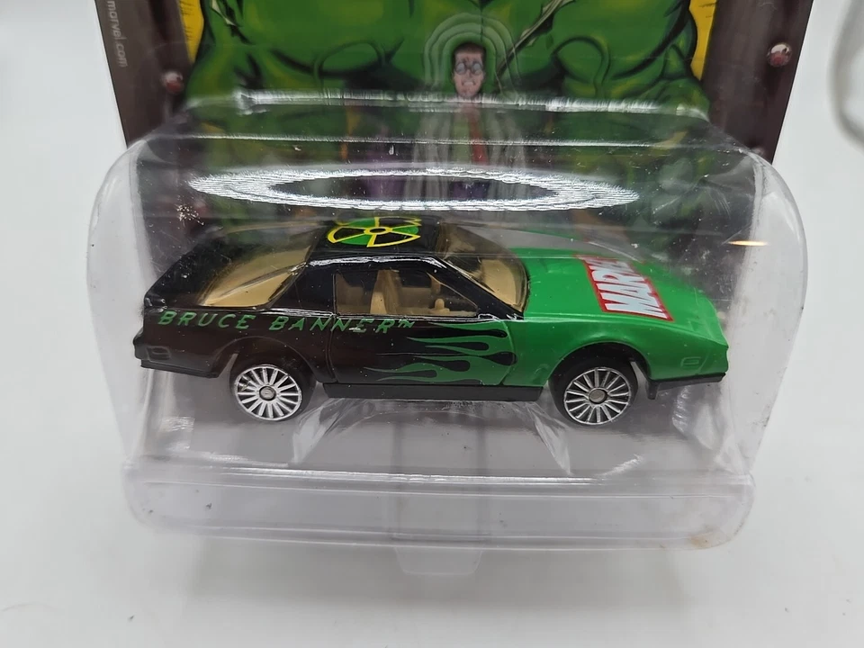 Maisto Marvel Die-Cast Bruce Banner Pontiac Firebird Chase #50 Ltd Series 2 Bin7 - Image 2 of 3