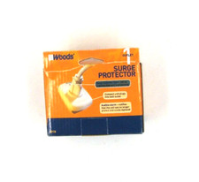 Woods 6910 Single Outlet Surge Protector 810 Joules