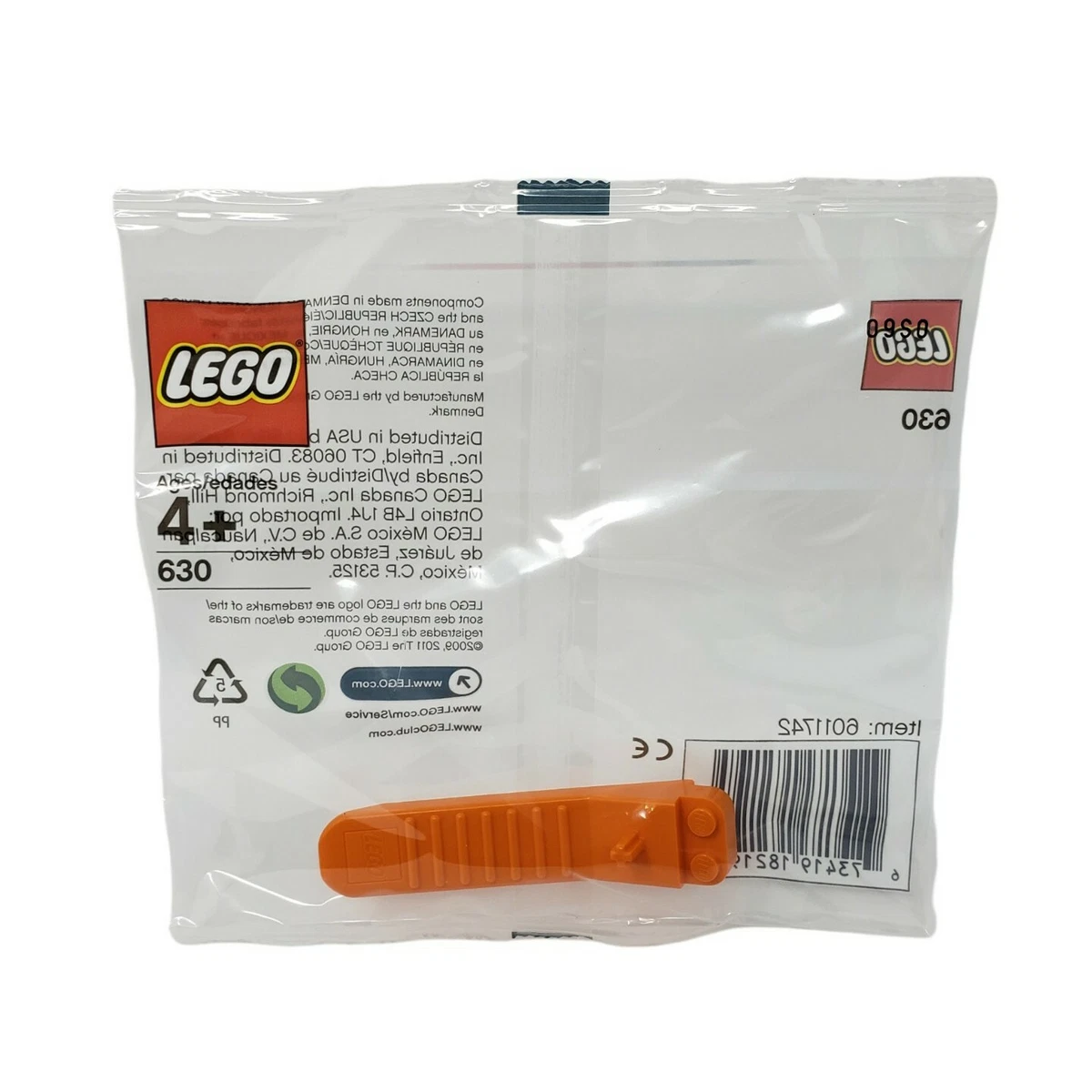 LEGO Service Orange Brick Separator 630 | eBay