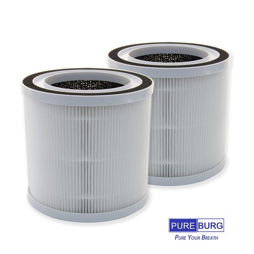 PUREBURG True HEPA Filter Compatible with TCL BREEVA A1/A1W Air Puriiers