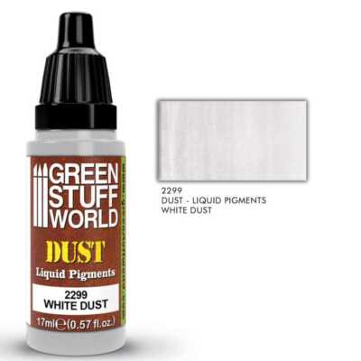 Green Stuff World 2299 Acrylic Liquid Pigments - WHITE DUST 17ml