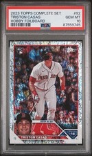 2023 Topps Complete Set Triston Casas Hobby Foilboard PSA 10 Gem Mint RC
