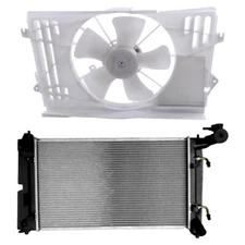 Brand New Cooling Fan & Radiator Kit Fit for 2003-2008 Pontiac Vibe 1.8L
