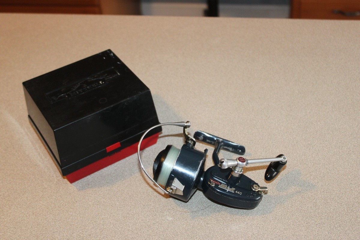 Vintage Garcia Mitchell 440 Spinning Reel w/Original Box | eBay Vintage Garcia Mitchell 440 Spinning Reel w/Original Box | eBay
