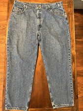 Vtg Levi's 545 Loose Fit Brown Tab Men's Denim Jeans Size 44X30 Mexico 2002