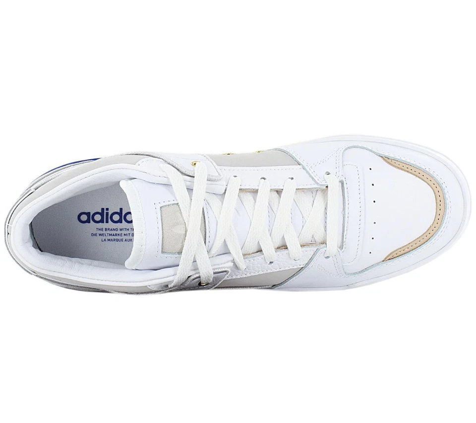 Adidas Originals Forum Luxe Low Men's Sneakers Leather White GX0516 Casual Shoes - Image 4 of 4