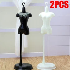 2PC Mini Display Holder For 1/6 Doll Dress Clothes Mannequin Model Support Stand