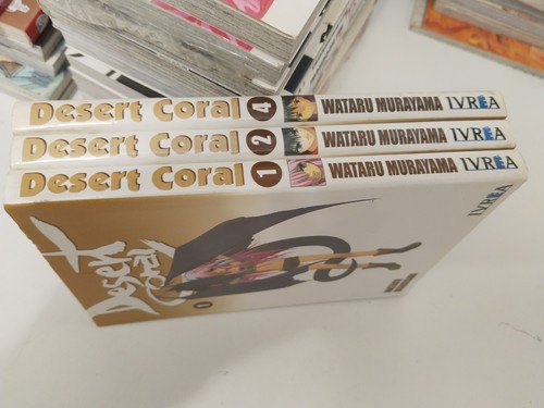 DESERT CORAL, LOTE TOMOS 1, 2 Y 4, WATARU MURAYAMA, DE IVREA - Imagen 2 de 3