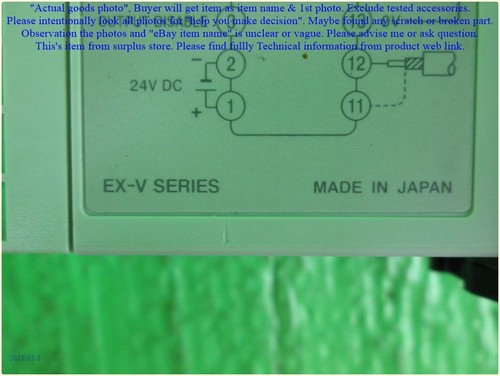 KEYENCE EX-V01, Controller di spostamento come da foto, testato, DHLtoUS, ultimo. - Foto 5 di 11