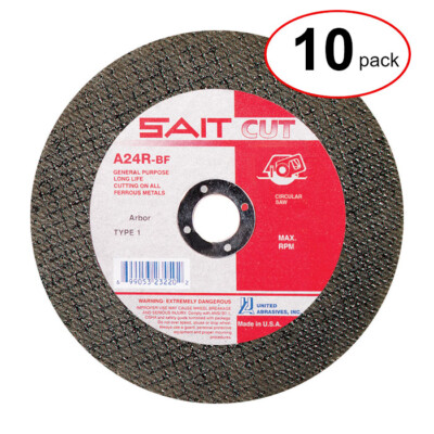 Sait 23455 - 14''X 1/8''X 20Mm A24R Metal   -  (10Pack)