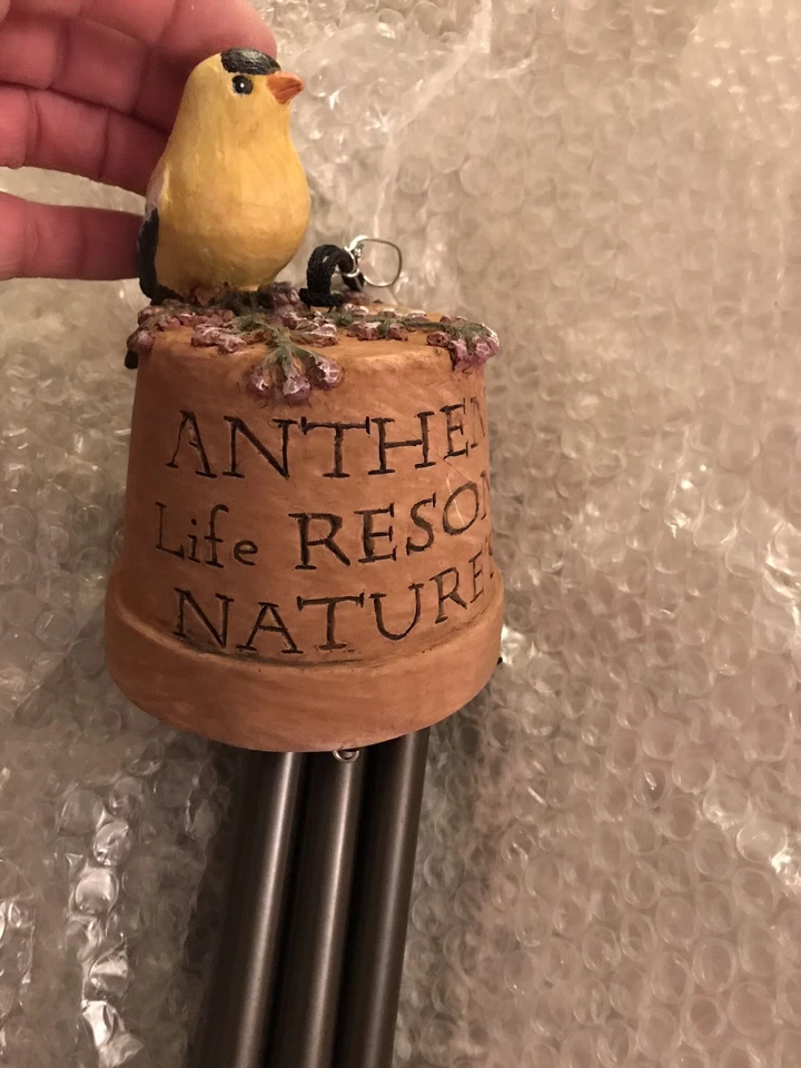 H - Maceta de hoja perenne carillón de viento jardín patio terraza decoración   Foto 2 de 4