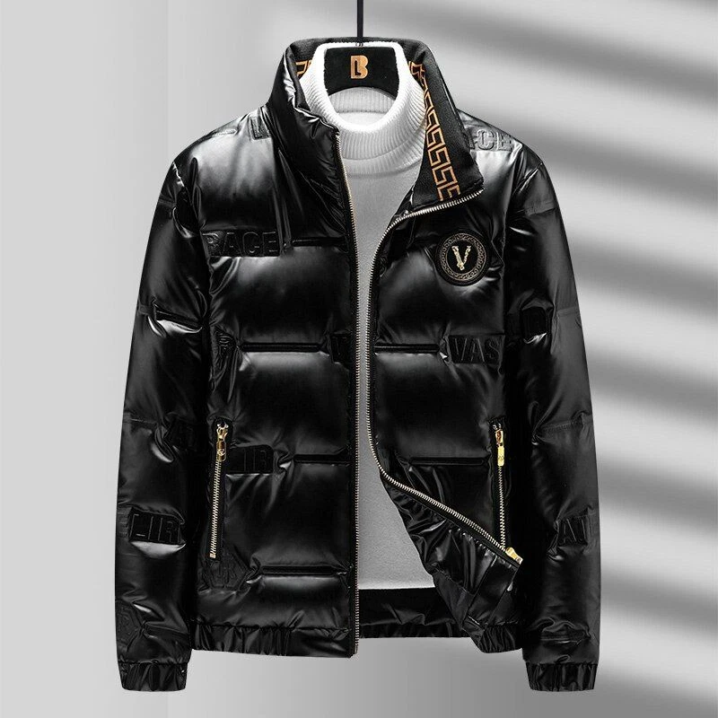 Coat Men Winter 80% White Duck Down Metal Zipper Waterproof High Quality  Jacket | eBay