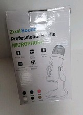 ZealSound K66 Professional Studio Microphone Black Computer Mic plug play