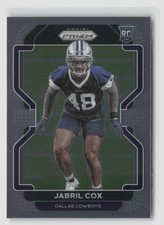 Jabril Cox #394 2021 Panini Prizm Rookie Rc Cowboys