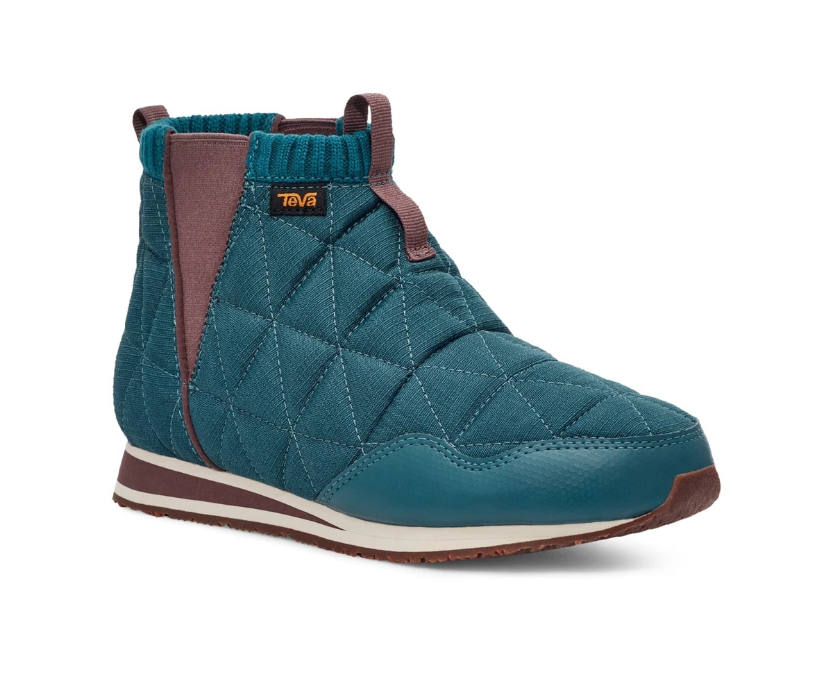 Teva Green Quilted Slip-On Bootie/shoe Eco-friendly Comfortable Moccasin Teva Women main image 3