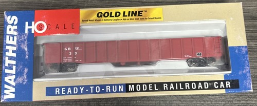 Góndola Thrall Walthers Goldline HO 932-40254 53’ Green Bay & Western #35 nueva en caja | Condition: New