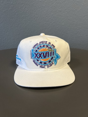 Vintage Super-Bowl Sports Specialties  Nfl 93 94 Snapback Hat Cap