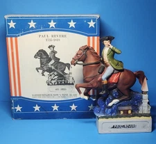 Vintage Paul Revere McCormick Distilling Company Porcelain Decanter Whiskey