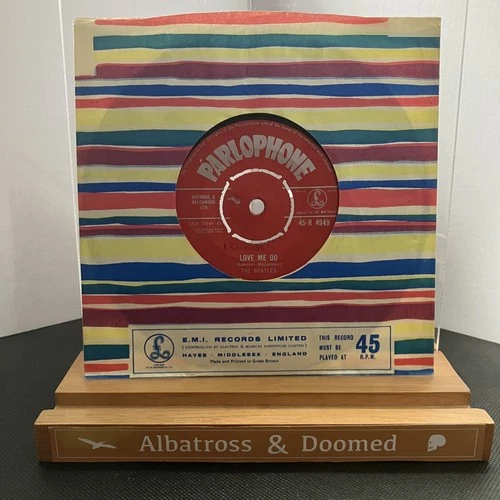 The Beatles Love Me Do  UK 1962 Press Red Parlophone very marked FAIR 7" 45