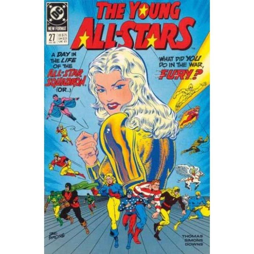 Young All-Stars #27 DC Comics fast neuwertig minus vollständige Beschreibung unten [e^