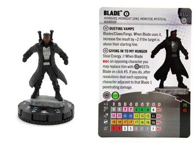 HeroClix - #037a Blade - Strange Tales