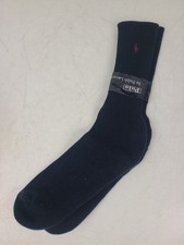  NEW Vintage POLO Ralph Lauren Men's Navy Blue Dress Socks