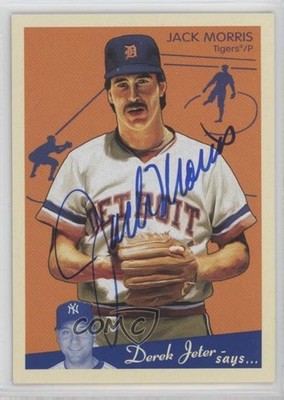 2008 Upper Deck Goudey Graphs Jack Morris #GG-MO Auto HOF 1h1