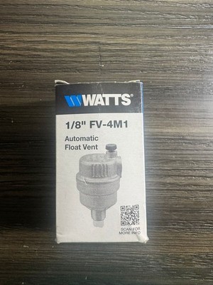 WATTS FV-4M1 Automatic Float Vent Valve 1/8'' 150 PSI MAX
