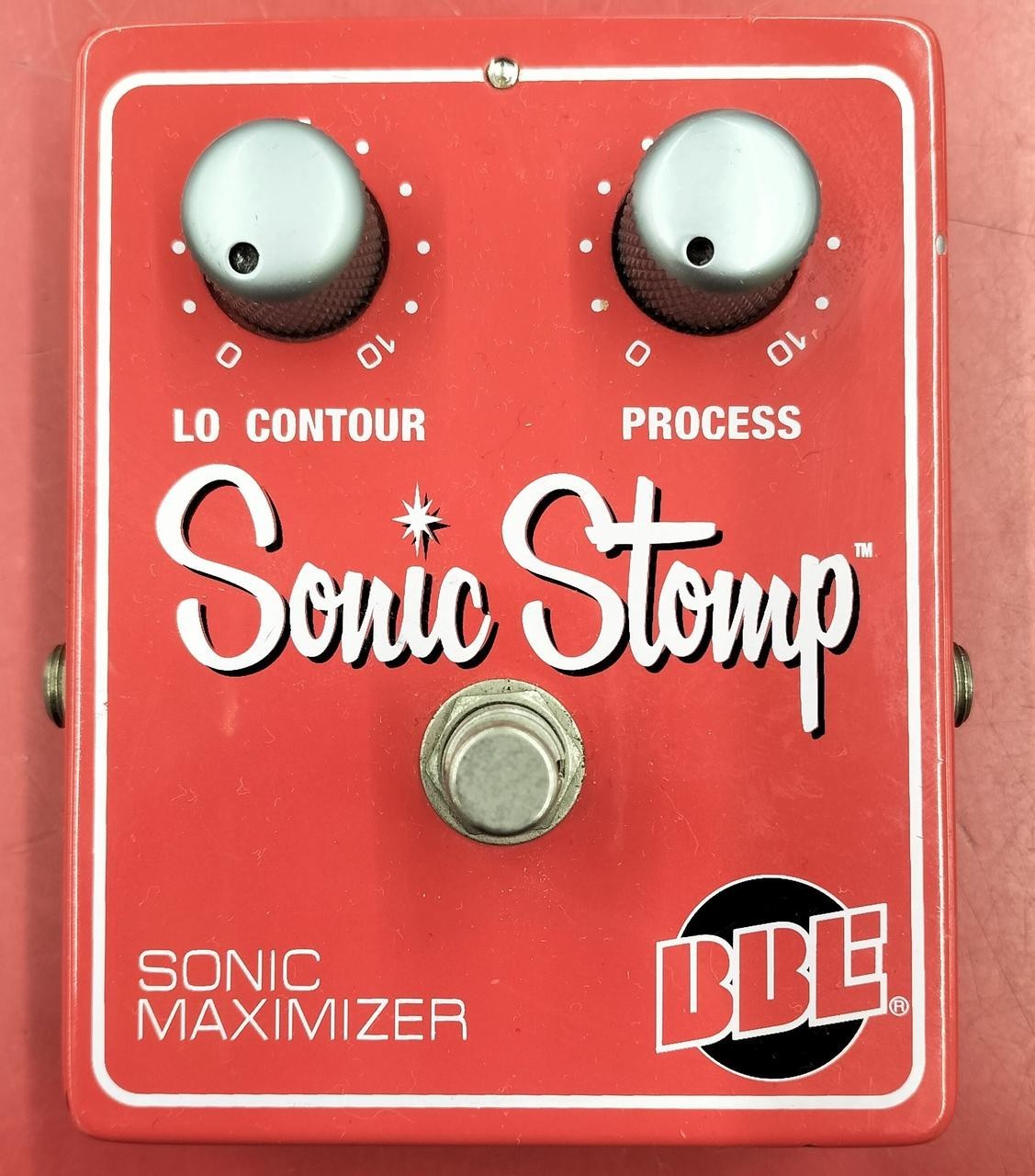 BBE Sonic Stomp Maximizer Pedal Guitar Bass Enhancer Clarity Punch EQ