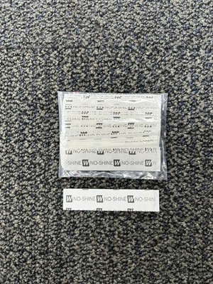 Walker No-Shine Klebeband Streifen 3/4''x3'' 36 Stück