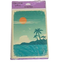 Hallmark cards invitations Blank Inside Sunset Beach Tropical