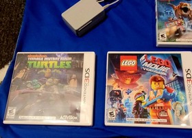 NINTENDO 3DS PINK TESTED  WORKING With 5  3ds Games, 18 Ds Games 