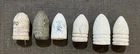 6 UNUSUAL CIVIL WAR BULLETS MINIE BALLS VICKSBURG - GALLAGER, ETC