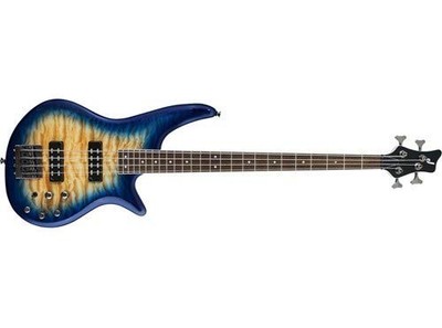 JS Series Spectra 4-String Elec Bass JS3Q, Laurel Fingerboard, Amber Blue Burst