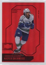 2024-25 Skybox Metal Universe PMG Red 79/100 Kiefer Sherwood #61 og2