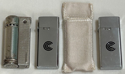 Vintage IMCO Triplex Junior 6600 & (2) Barlow B16 Butane Lighters CCC