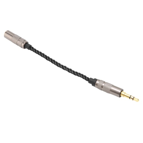 3.5 Male To 2.5 Female Adapter Silver Plated Copper Headphone Jack Conversion CB - Afbeelding 8 van 22