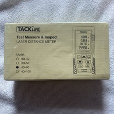 Tacklife HD60 Classic Laser Measure 196Ft M/In/Ft Mute Laser Distance Meter with